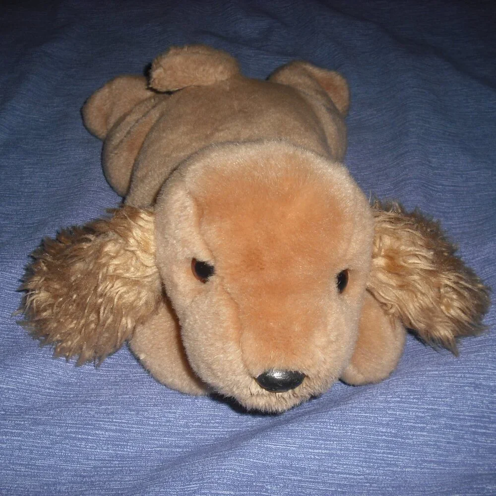 TY The Beanie Buddies Collection 2001 Spunky Puppy Dog Used